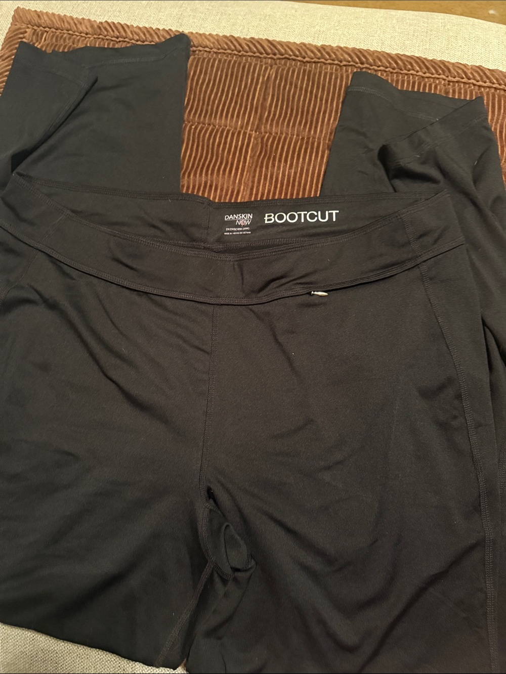 Danskin Black Bootcut Athletic Shorts
